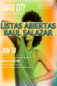 Swag City, todos los Domingos en Shoko Madrid, Listas Gratis
