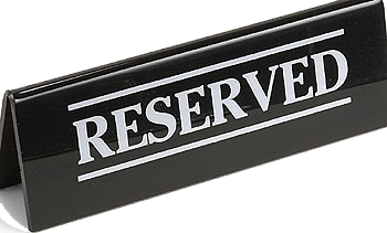 reservas